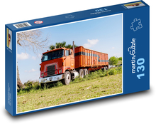 Stara ciężarówka Puzzle 130 elementów - 28,7x20 cm