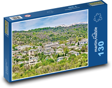 Häuser - Landschaft Puzzle 130 Teile - 28,7x20 cm