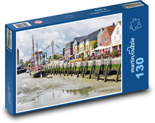 Dedina - zátoka Puzzle 130 dielikov - 28,7 x 20 cm 