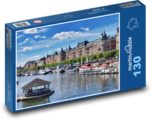 Szwecja - Sztokholm Puzzle 130 elementów - 28,7x20 cm