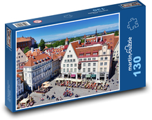 Estonsko - náměstí Puzzle 130 dílků - 28,7 x 20 cm