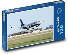 Lietadlo - pristátie Puzzle 130 dielikov - 28,7 x 20 cm 