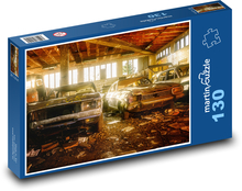 Autá - vraky Puzzle 130 dielikov - 28,7 x 20 cm 