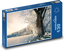 A frozen lake Puzzle 130 pieces - 28.7 x 20 cm 