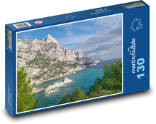 Morze - wybrzeże Puzzle 130 elementów - 28,7x20 cm