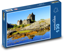 Schottland - Schloss Puzzle 130 Teile - 28,7x20 cm