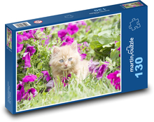 Cat - kitten Puzzle 130 pieces - 28.7 x 20 cm 