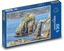 Moře - skály Puzzle 130 dílků - 28,7 x 20 cm