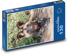 Horse Dog Puzzle 130 pieces - 28.7 x 20 cm 