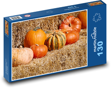 Jeseň - tekvica Puzzle 130 dielikov - 28,7 x 20 cm 