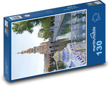 Plaza de espana - Sevilla, Španielsko Puzzle 130 dielikov - 28,7 x 20 cm 