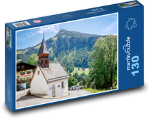 Kaplica - Tyrol, Austria Puzzle 130 elementów - 28,7x20 cm