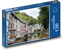 Stadt - Monschau, Architektur Puzzle 130 Teile - 28,7x20 cm