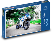 Motocykl szosowy - superbike Puzzle 130 elementów - 28,7x20 cm