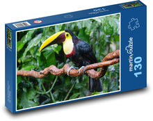 Yellow-headed toucan Puzzle 130 pieces - 28.7 x 20 cm