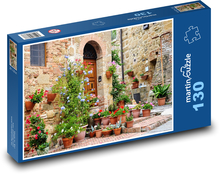 Toskania - Kwiaty Puzzle 130 elementów - 28,7x20 cm