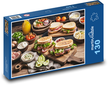 Essen - Sandwiches Puzzle 130 Teile - 28,7x20 cm