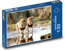 A Pair of Lions Puzzle 130 pieces - 28.7 x 20 cm