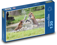 Tiger - Wildkatze Puzzle 130 Teile - 28,7x20 cm