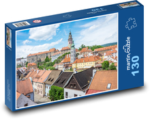 Český Krumlov - Česká republika Puzzle 130 dielikov - 28,7 x 20 cm 