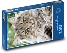 Kočka Puzzle 130 dílků - 28,7 x 20 cm