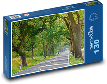 Straße - Allee Puzzle 130 Teile - 28,7x20 cm