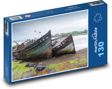 Wraki statków Puzzle 130 elementów - 28,7x20 cm