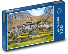 Switzerland - Ticino Puzzle 130 pieces - 28.7 x 20 cm 