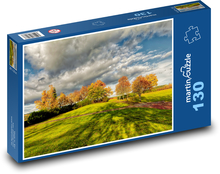 Podzimní krajina Puzzle 130 dílků - 28,7 x 20 cm