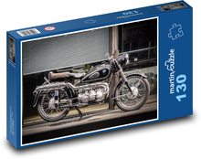 Historický motocykl Puzzle 130 dílků - 28,7 x 20 cm