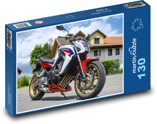 Motocykel - motorka Puzzle 130 dielikov - 28,7 x 20 cm 