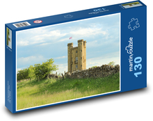 Schloss - Schlossturm Puzzle 130 Teile - 28,7x20 cm