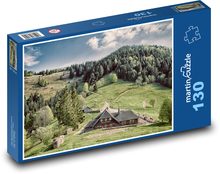 Německo - krajina Puzzle 130 dílků - 28,7 x 20 cm