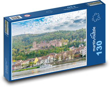 Hrad Heidelberg Puzzle 130 dílků - 28,7 x 20 cm