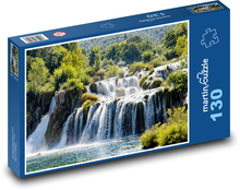 Národní park - Chorvatsko Puzzle 130 dílků - 28,7 x 20 cm