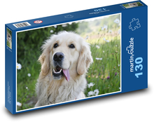 Golden Retriever - Hund Puzzle 130 Teile - 28,7x20 cm