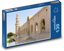 Omán - mešita Puzzle 130 dílků - 28,7 x 20 cm