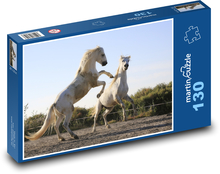Combat - Horses Puzzle 130 pieces - 28.7 x 20 cm 