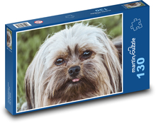 Pies - Terier Puzzle 130 elementów - 28,7x20 cm