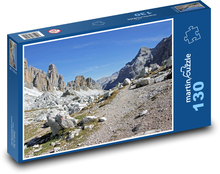 Hory - Dolomity Puzzle 130 dílků - 28,7 x 20 cm