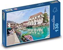 Francúzsko - Annecy Puzzle 130 dielikov - 28,7 x 20 cm 