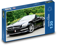 Sportovní auto Puzzle 130 dílků - 28,7 x 20 cm