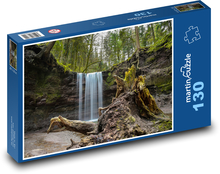 Schlucht - Wasserfall Puzzle 130 Teile - 28,7x20 cm