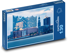 Německo - Hamburg Puzzle 130 dílků - 28,7 x 20 cm