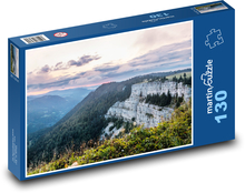 Švajčiarsko - príroda Puzzle 130 dielikov - 28,7 x 20 cm 
