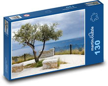 Sardynia - południowo-wschodnie wybrzeże Puzzle 130 elementów - 28,7x20 cm
