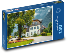 Dom - dedina Puzzle 130 dielikov - 28,7 x 20 cm 