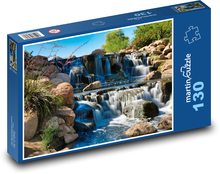 Fluss - Wasserfall Puzzle 130 Teile - 28,7x20 cm