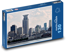 Šanghaj - mesto Puzzle 130 dielikov - 28,7 x 20 cm 