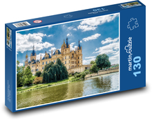 Zamek - Twierdza Puzzle 130 elementów - 28,7x20 cm